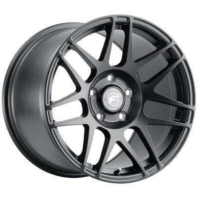Forgestar F14 Drag 15x10 / 5x120.65 BP / ET44 / 7.2in BS גלגל שחור סאטן