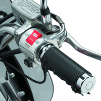 כיסויי אחיזה מחוממים ניתנים להסרה של BikeMaster