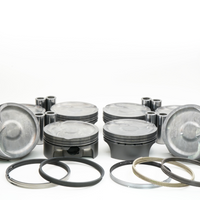 Mahle MS Pistons LSX 429cid 4.070in Bore 4.125in Stk 6.125in Rod .927 Pin -20cc צלחת 9.9CR סט של 8