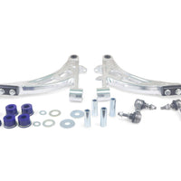 SuperPro 02-05 סובארו אימפרזה WRX / 04-06 WRX STI ערכת זרוע בקרת סגסוגת תחתונה קדמית