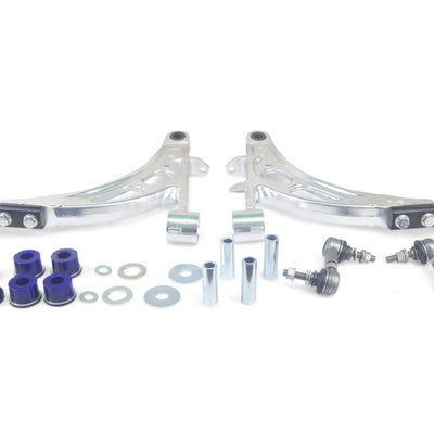 SuperPro 02-05 סובארו אימפרזה WRX / 04-06 WRX STI ערכת זרוע בקרת סגסוגת תחתונה קדמית