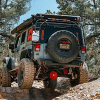 MagnaFlow 12-18 ג'יפ רנגלר 2.5 אינץ' מסדרת Overland Cat-Back