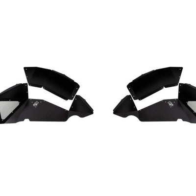 Fishbone Offroad 2018+ Jeep Wrangler JL זוג אחורי אלומיניום - מעיל אבקה שחור