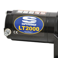 Superwinch 2000 LBS 12V DC 5/32in x 49ft חבל פלדה LT2000 כננת