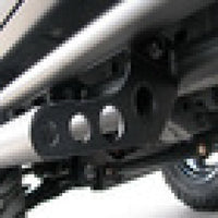 N-Fab RKR Rails 97-06 Jeep Wrangler TJ/BJ 2 Door All - Tex. Black - 1.75in - עם שלבים ניתנים להסרה