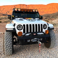 KC HiLiTES 6 אינץ'. מגן אור / כיסוי קשיח ל-SlimLite LED - שחור