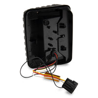 Raxiom 07-18 ג'יפ רנגלר JK LED פנסים אחוריים- בית שחור (עדשה מעושנת)