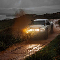 KC HiLiTES SlimLite 8 אינץ'. מגן אור LED (מגן בלבד) - שקוף