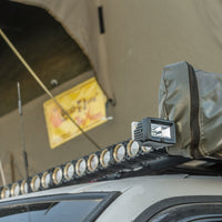 KC HiLiTES C-Series C2 LED 2 אינץ'. אזור גיבוי Flood Light 20w (סינגל) - שחור