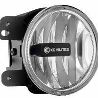 KC HiLiTES 07-09 ג'יפ JK 4in. Gravity G4 LED אור 10w SAE/ECE קרן ערפל שקופה (מערכת חבילה זוגית)