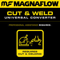 MagnaFlow Conv Univ 2.75 אינץ' C/C Met.