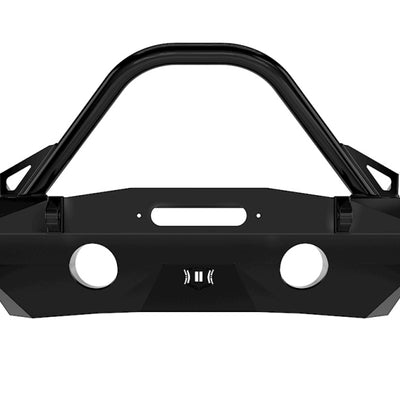 ICON 07-18 ג'יפ רנגלר JK Pro סדרת פגוש קדמי Rec כננת תושבת עם בר/טאב