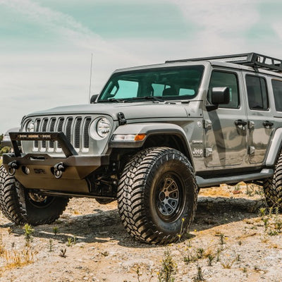 שריון גוף 4x4 2018+ ג'יפ רנגלר JL Gladiator JT צלחת החלקה של פגוש קדמי