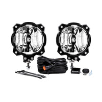 KC HiLiTES 6 אינץ'. Pro6 Gravity LED Light 20w יחידת נקודת קרן (מערכת חבילה זוגית)