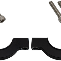 Fishbone Offroad Tube Door Mirror Billet אלומיניום - מעיל אבקה שחור