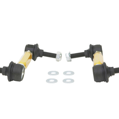 Whiteline אוניברסלי קישור ערכת Swaybar-Heavy Duty Adj כדור פלדה עם 10 מ"מ כדור חתך