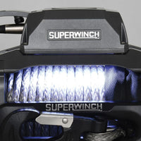 Superwinch 10000 LBS 12V DC 3/8in x 80ft חבל סינטטי SX 10000 כננת