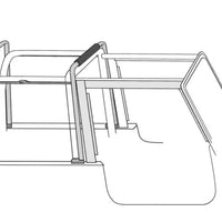 השתוללות 1987-1995 ג'יפ רנגלר(YJ) חומרה רכה - שחור