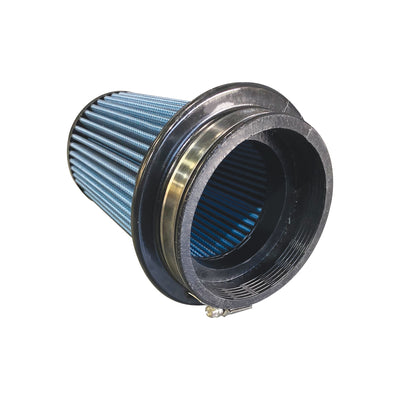 מסנן אוויר Injen SuperNano-Web 4.0 אינץ' מזהה/ 6.5 אינץ' בסיס נעילת טוויסט / 6.75 אינץ' גובה / 4 אינץ' עליון