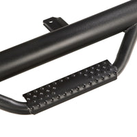 Rugged Ridge Spartan Nerf Bar במרקם שחור 97-06 Jeep Wrangler TJ