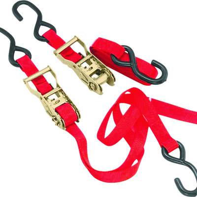 BikeMaster Tiedown 1in Rachet - אדום