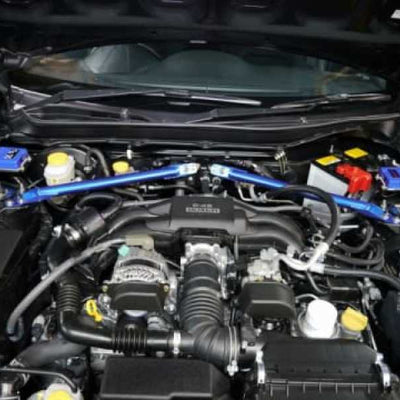 Cusco PowerBrace Strut Support Fr Stutt to Firewall 35mm OD Non Adj Subaru BRZ/Toyota 86/Scion FR-S