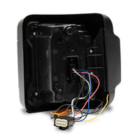 Raxiom 18-22 ג'יפ רנגלר JL פנסים אחוריים LED- בית שחור (עדשה מעושנת)