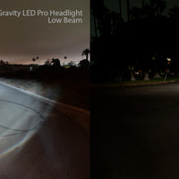 KC HiLiTES 07-18 ג'יפ JK 7in. Gravity LED Pro DOT מאושר פנס ראשי חלופי (יחיד)