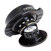 ערכת שחרור מהיר של NRG Gen 2.5 - טבעת שחורה / שחורה עם חריצי אצבעות