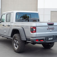 Borla 2020 Jeep Gladiator JT 3.6L V6 AWD 2.75in Touring Climber קצה סירה שחור ו-Over-axle