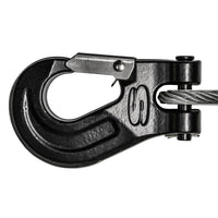 Superwinch 12000 LBS 12V DC 3/8in x 85ft Wire Rope SX 12000 Winch - גרפיט