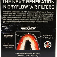 AEM Dryflow מסנן אוויר חרוטי בגודל 5.5 אינץ' בסיס OD x 4.75 אינץ' OD עליון x 5 אינץ' גובה