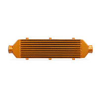 Mishimoto Universal Gold Z Line Intercooler גודל כולל: 28x8x3 גודל ליבה: 21x6x2.5 כניסה / יציאה