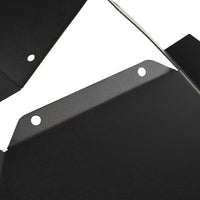 Rugged Ridge Fender Inner Liners Frnt Aluminium Black 18-20 Jeep Wrangler JL