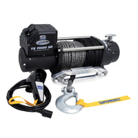 Superwinch 11500 LBS 12V DC 3/8in x 80ft חבל סינטטי Tiger Shark 11500 Winch