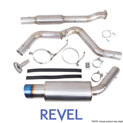 Revel 15-21 WRX/STi 11-14 WRX STi 08-14 WRX Ultra Ti Titanium אגזוז Catback יציאה יחידה