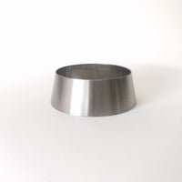 Ticon Industries 1-3/16in OAL 3.0in to 3.5in titanium reducer reducer cone