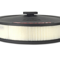 ערכת מנקה אוויר של פורד רייסינג - גימור קמט שחור עם סמל אדום