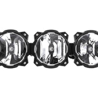 KC HiLiTES אוניברסלי 20 אינץ'. Pro6 Gravity LED 3 אורות 60W Combo Beam בר אור (ללא התקנה)