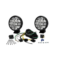 KC HiLiTES Apollo Pro 5in. אור הלוגן 55w קרן ערפל (מערכת חבילה זוגית) - שחור