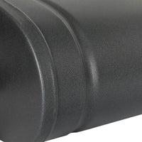 aFe MACH Force-Xp 409 SS משתיק קול עם גימור שחור 3 אינץ' מרכז/אופסט 22 אינץ' L x 11 אינץ' x 5 אינץ' - גוף סגלגל