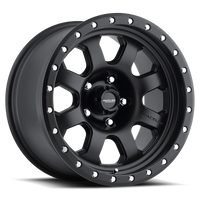Raceline 929B Avenger 17x9in / 8x165.1 BP / -12mm Offset / 130.81mm Bore - גלגל סאטן שחור