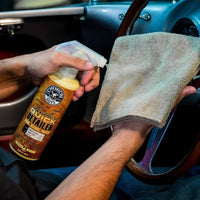 Chemical Guys Leather Quick Detailer Care Spray - גימור מט - 16oz