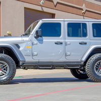 N-Fab Predator Pro Step System 2018 ג'יפ רנגלר JL 4 דלתות שטח - טקס שחור