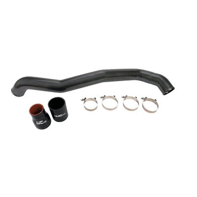 Wehrli 11-16 שברולט 6.6L LML Duramax Driver Side 3 incooler Pipe - לבן מבריק