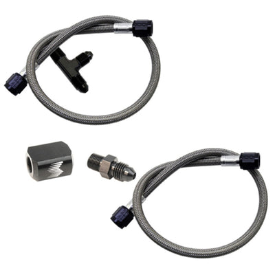 Snow Performance Water Dual Braided Line שדרוג קו קלוע SS (עבור ערכת קו קלוע 4AN SS)