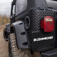 Bushwacker 97-06 Jeep Wrangler Trail Armor פינות אחוריות - שחור