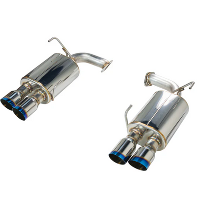 הערה 2022+ סובארו WRX VB אגזוז אחורי עם קצה קיר בודד מנירוסטה שרופה