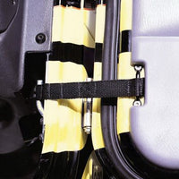 השתוללות 1976-1983 Jeep CJ5 רצועת דלת מתכווננת - שחורה