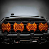 KC HiLiTES SlimLite 8 אינץ'. LED Light Shield נהיגה (מגן בלבד) - ענבר